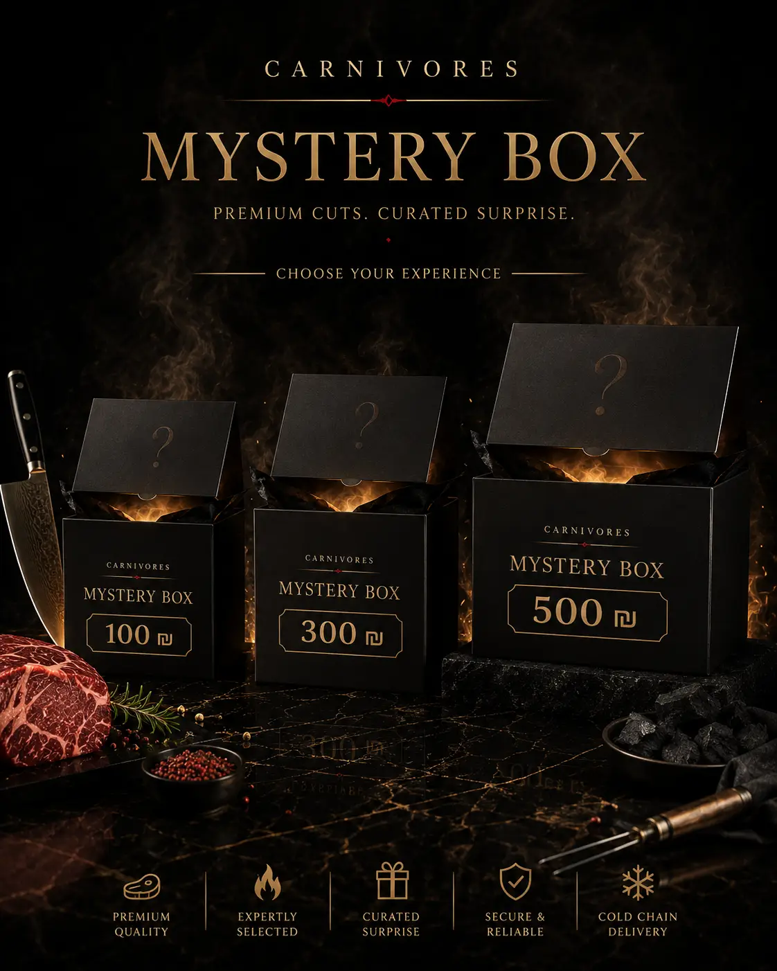 Mystery Box קרניבורים 2026